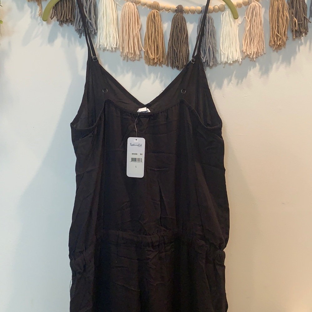 NWT splendid black jumpsuit - Picture 9 of 12